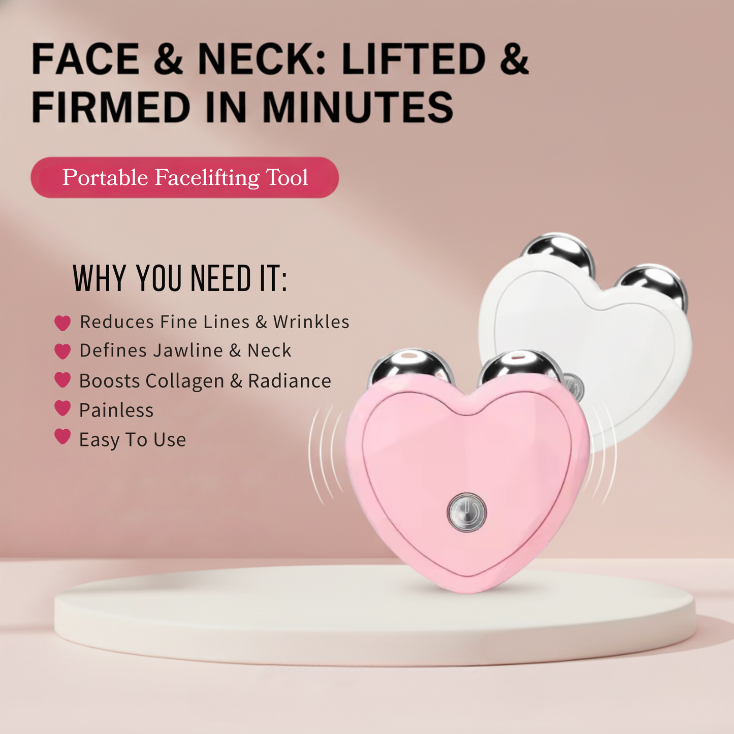Portable Face and Neck Massager Sculpting Tool