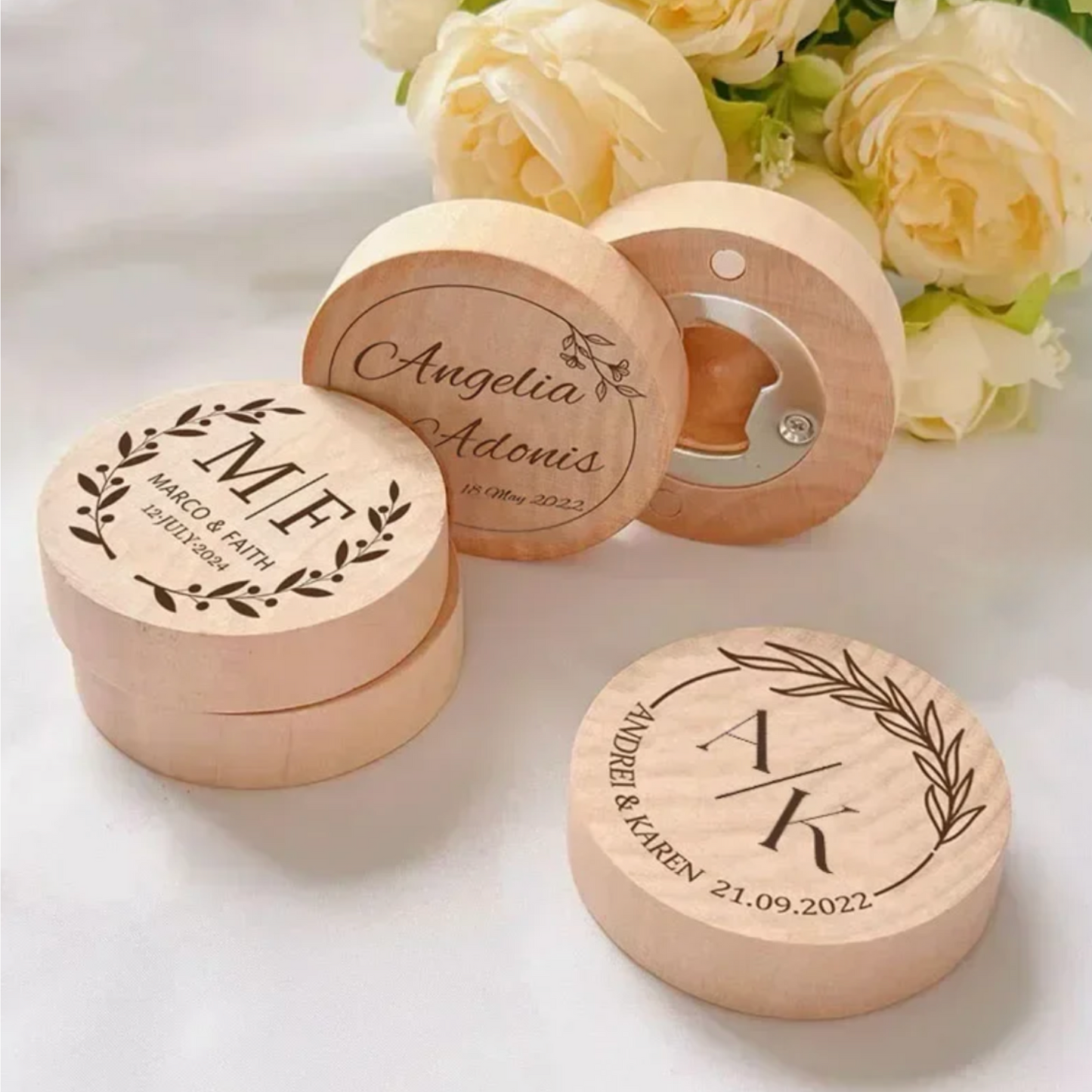 Custom Engraved Wooden Bottle Opener