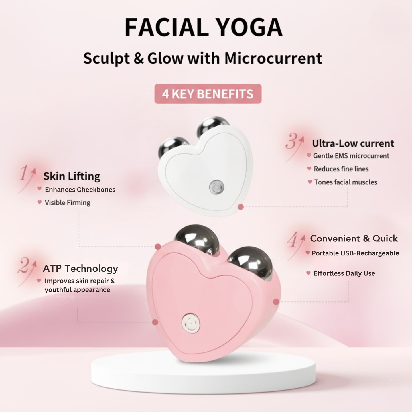 Portable Face and Neck Massager Sculpting Tool