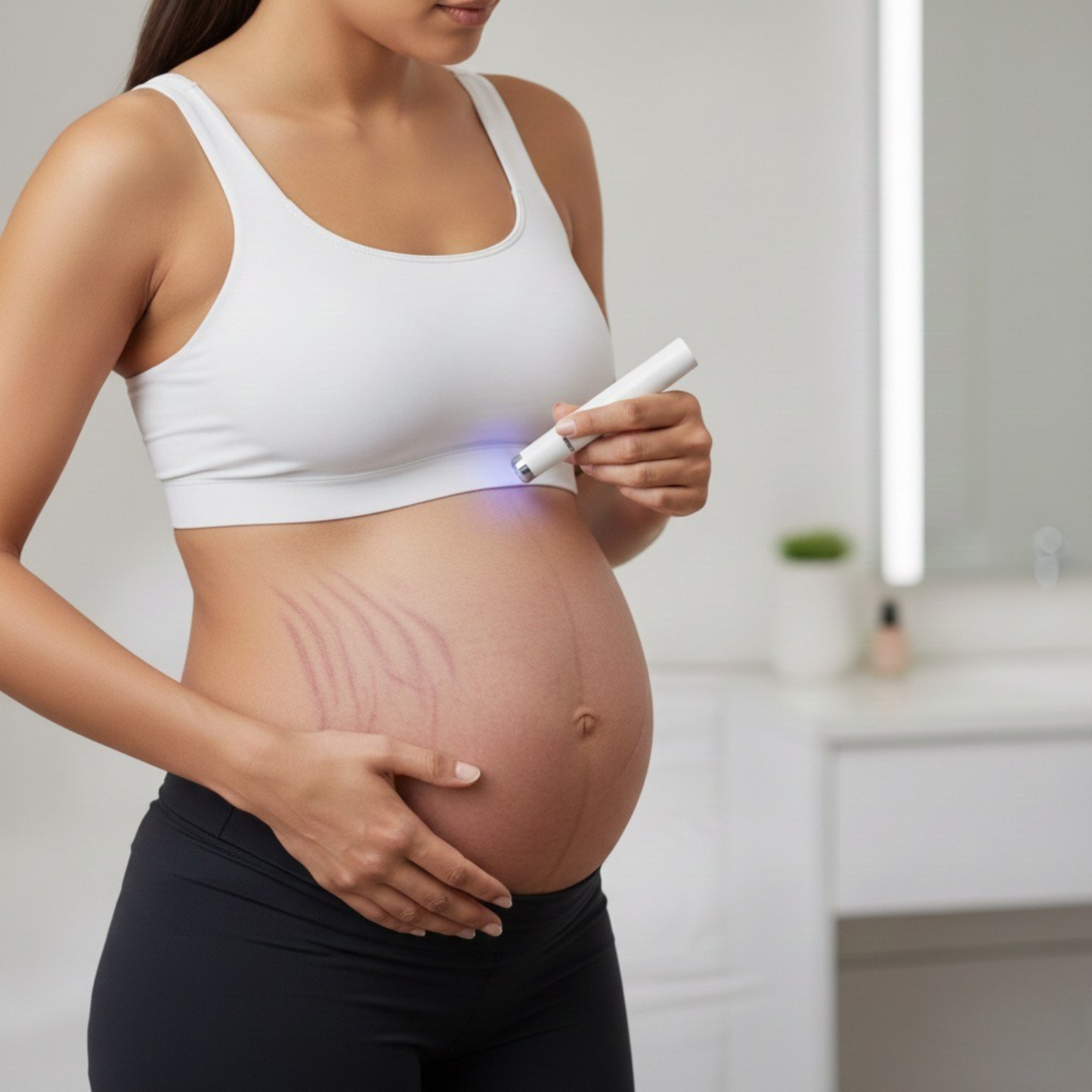 Blue Light Stretch Mark Removal Tool and Scar Cream