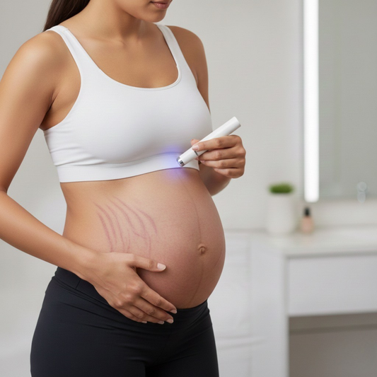 Blue Light Stretch Mark Removal Tool and Scar Cream