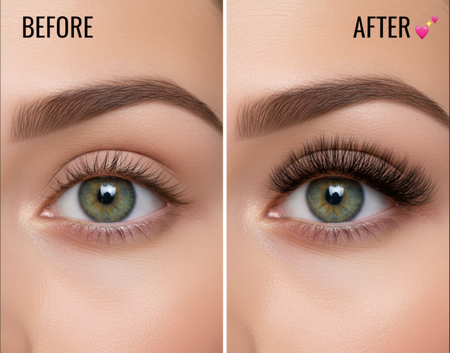 Lash Extension Kit – 200 PCS Lash Clusters with Bond & Seal + Tweezer